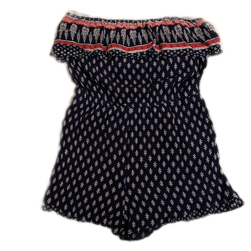 Mud Strapless Junior Paisley Romper